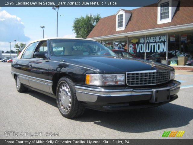 1996 Cadillac DeVille Sedan in Dark Adriatic Blue Metallic