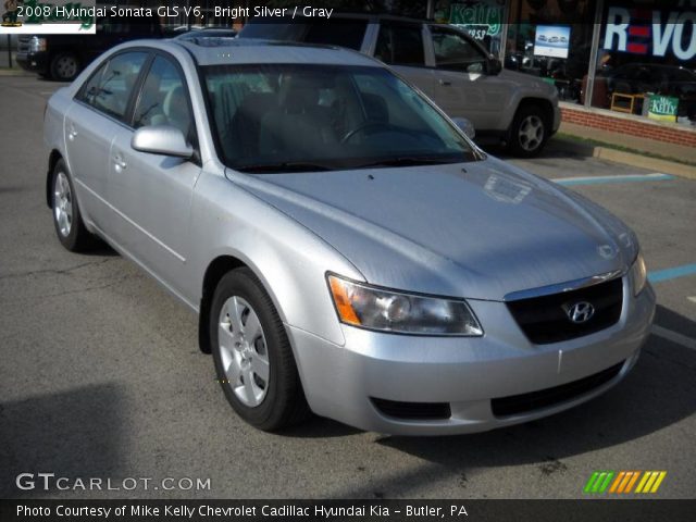 2008 Hyundai Sonata GLS V6 in Bright Silver