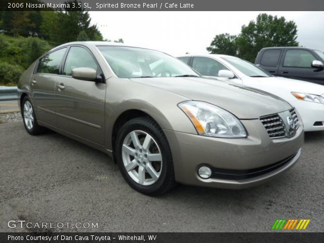 2006 Nissan Maxima 3.5 SL in Spirited Bronze Pearl