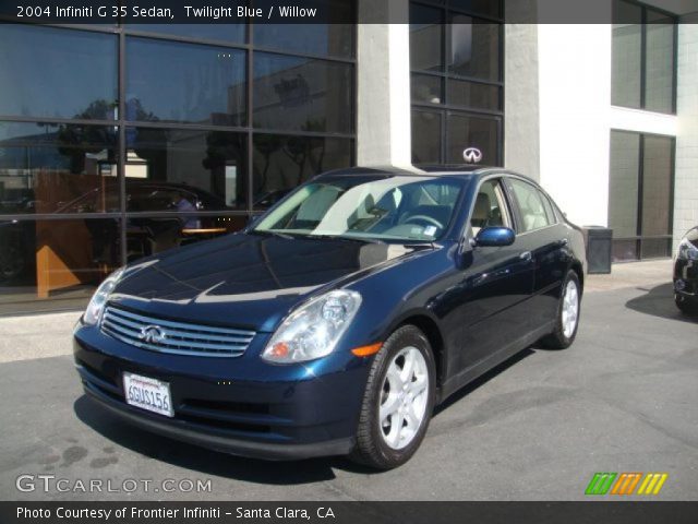 2004 Infiniti G 35 Sedan in Twilight Blue