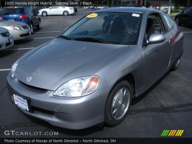 2003 Honda Insight Hybrid in Sebring Silver