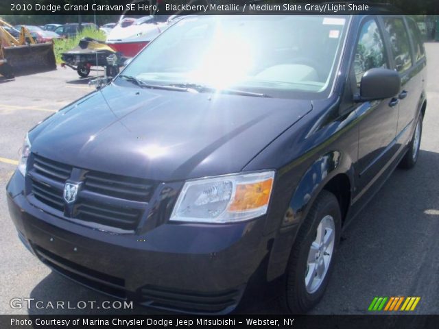 2010 Dodge Grand Caravan SE Hero in Blackberry Metallic