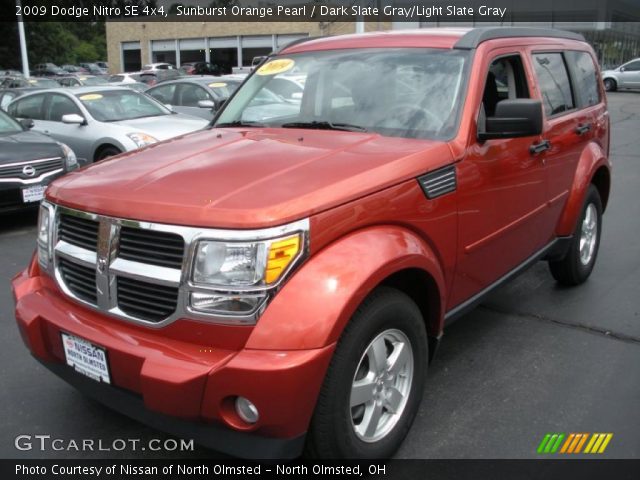 2009 Dodge Nitro SE 4x4 in Sunburst Orange Pearl