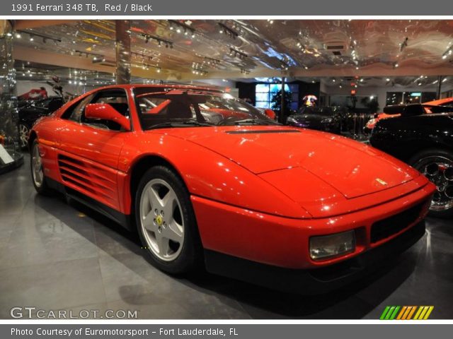 1991 Ferrari 348 TB in Red