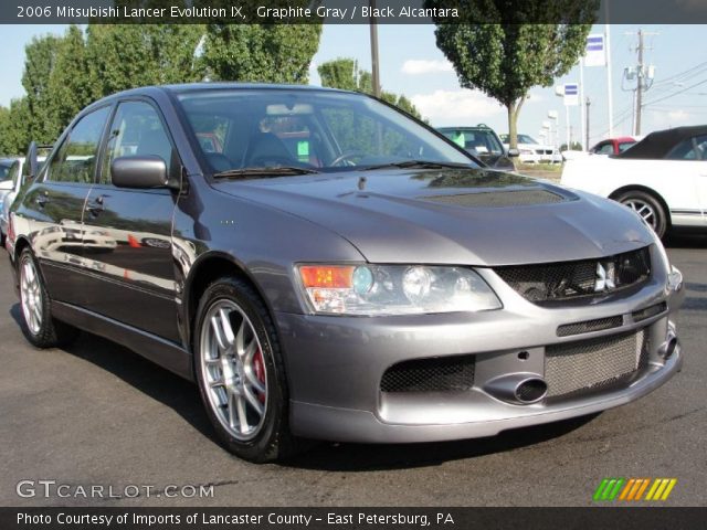 2006 Mitsubishi Lancer Evolution IX in Graphite Gray