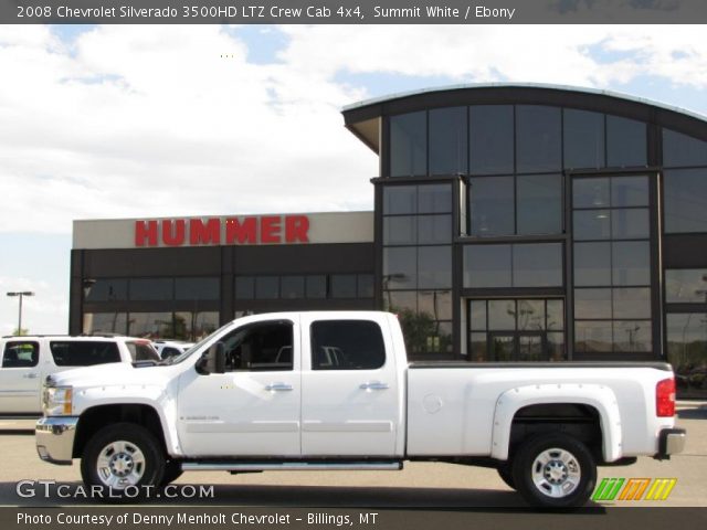 2008 Chevrolet Silverado 3500HD LTZ Crew Cab 4x4 in Summit White