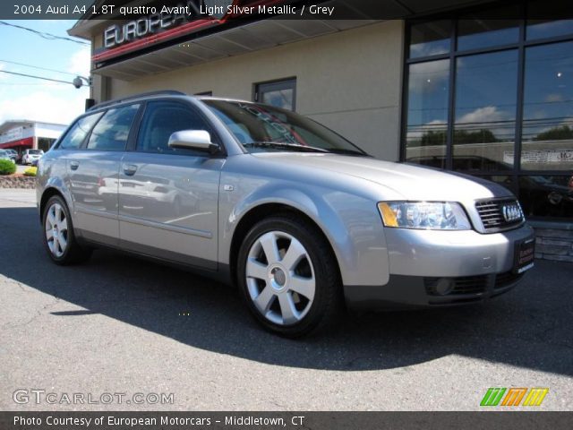 2004 Audi A4 1.8T quattro Avant in Light Silver Metallic