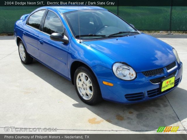 2004 Dodge Neon SXT in Electric Blue Pearlcoat