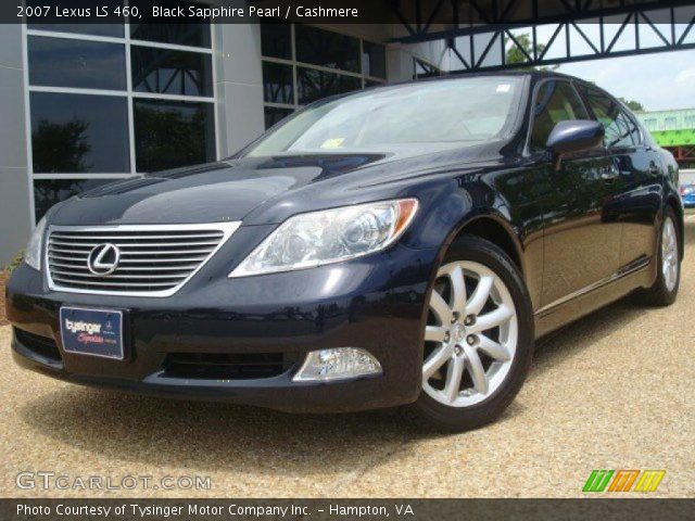 2007 Lexus LS 460 in Black Sapphire Pearl