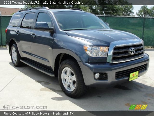 2008 Toyota Sequoia SR5 4WD in Slate Metallic