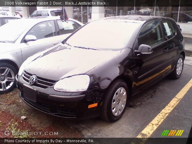 2008 Volkswagen Rabbit 2 Door in Black