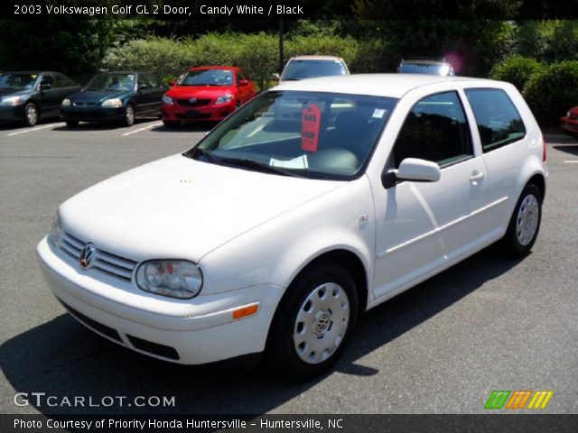 2003 Volkswagen Golf GL 2 Door in Candy White