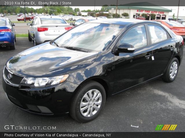 2010 Kia Forte EX in Ebony Black