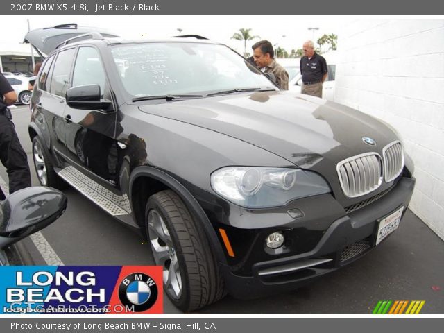2007 BMW X5 4.8i in Jet Black