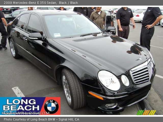 2009 Mercedes-Benz E 350 Sedan in Black