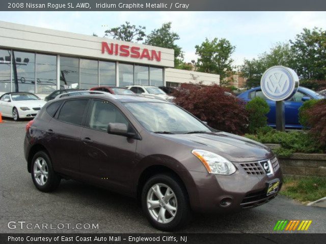 2008 Nissan Rogue SL AWD in Iridium Graphite Metallic