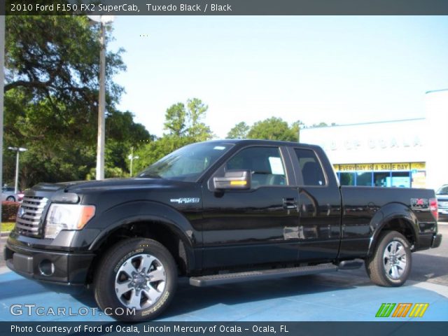 2010 Ford F150 FX2 SuperCab in Tuxedo Black