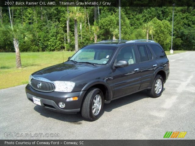 2007 Buick Rainier CXL AWD in Titanium Gray Metallic