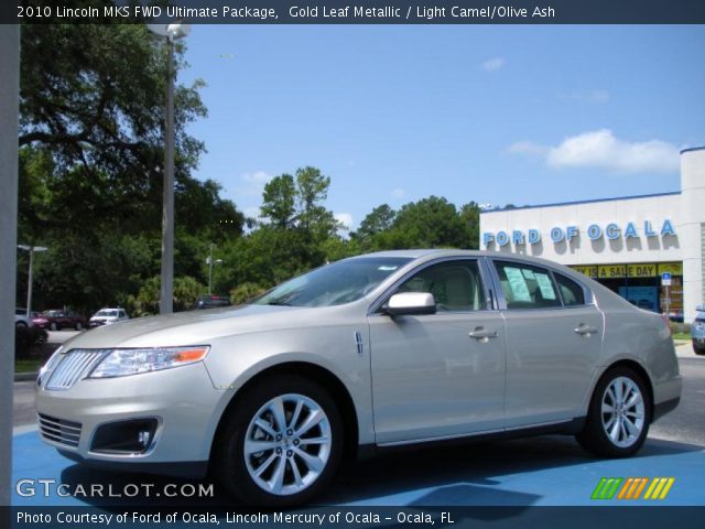 2010 Lincoln MKS FWD Ultimate Package in Gold Leaf Metallic