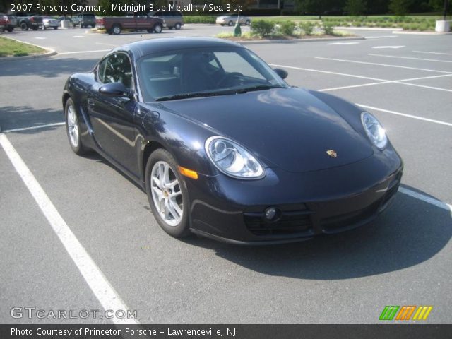 2007 Porsche Cayman  in Midnight Blue Metallic