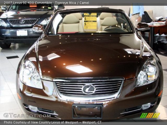 2007 Lexus SC 430 Convertible in Tigereye Mica