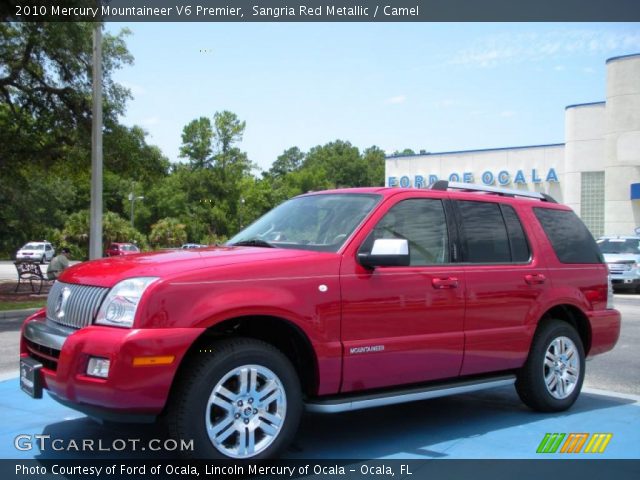 2010 Mercury Mountaineer V6 Premier in Sangria Red Metallic