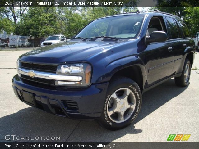 2007 Chevrolet TrailBlazer LS in Imperial Blue Metallic