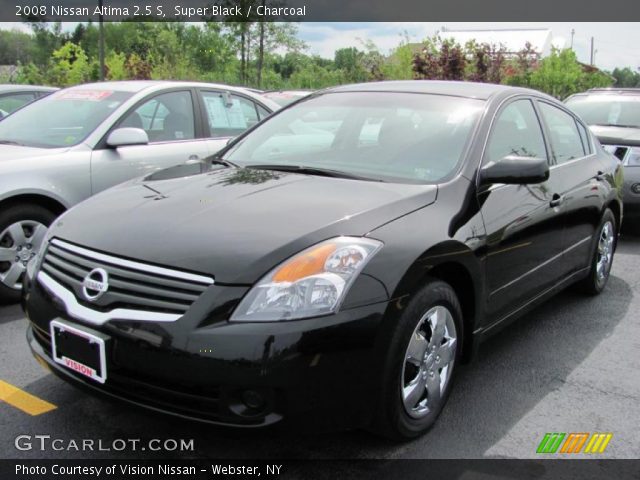 2008 Nissan Altima 2.5 S in Super Black