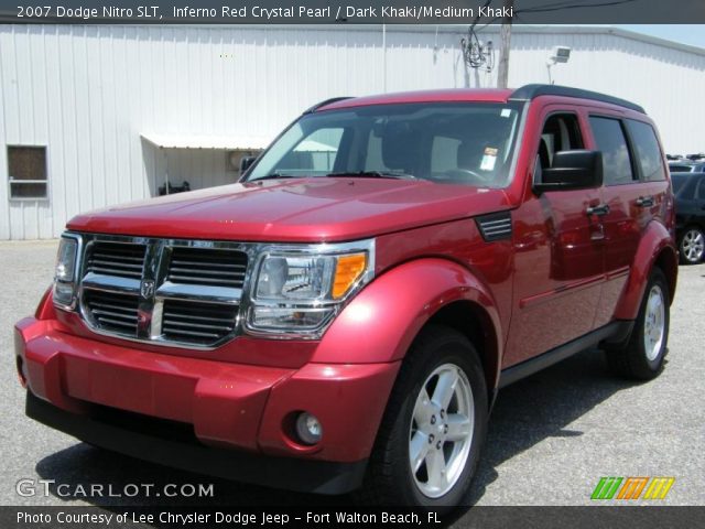 2007 Dodge Nitro SLT in Inferno Red Crystal Pearl