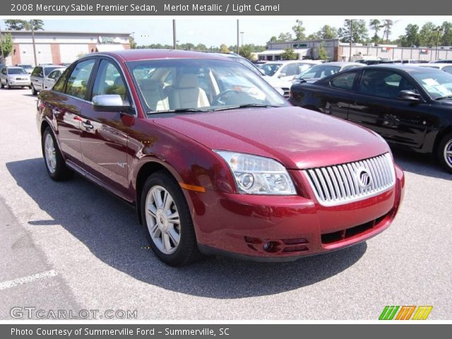 2008 Mercury Sable Premier Sedan in Merlot Metallic