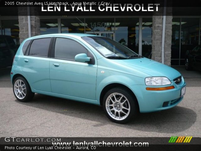 2005 Chevrolet Aveo LS Hatchback in Aqua Metallic