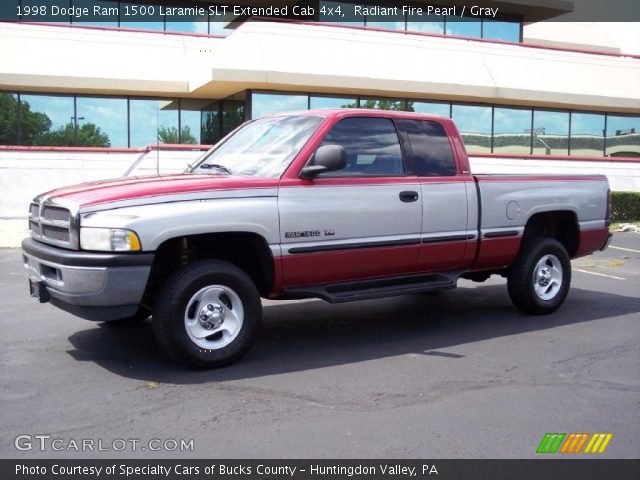 1998 Dodge Ram 1500 Laramie SLT Extended Cab 4x4 in Radiant Fire Pearl
