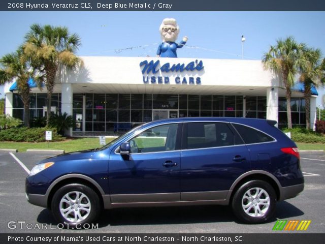 2008 Hyundai Veracruz GLS in Deep Blue Metallic
