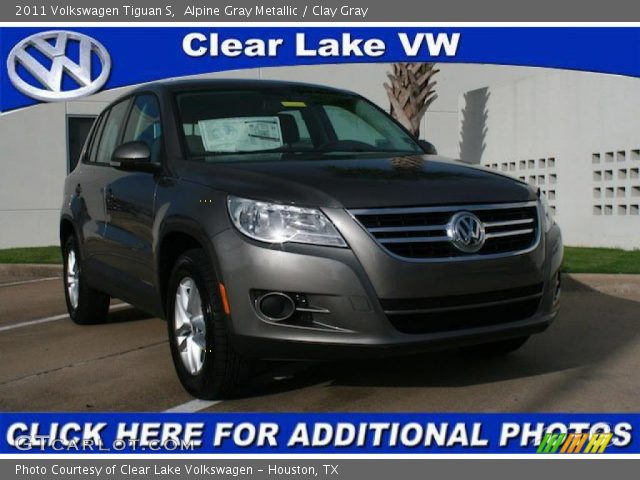 2011 Volkswagen Tiguan S in Alpine Gray Metallic