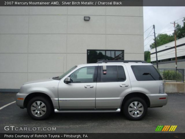 2007 Mercury Mountaineer AWD in Silver Birch Metallic