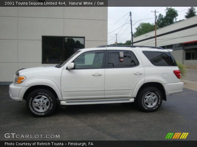 2001 Toyota Sequoia Limited 4x4 in Natural White