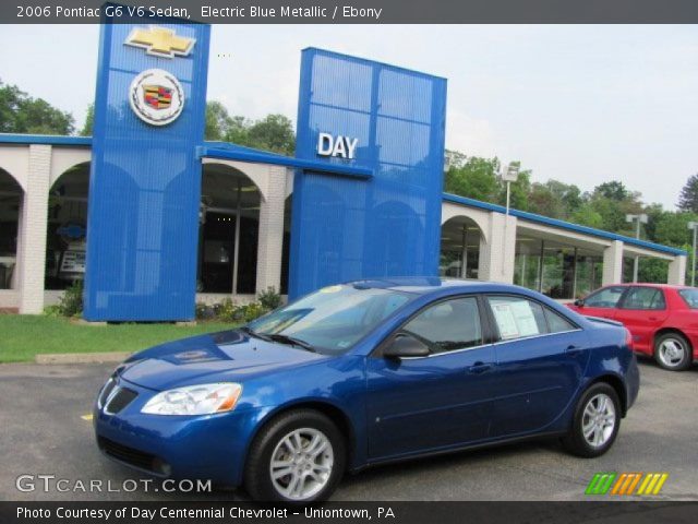 2006 Pontiac G6 V6 Sedan in Electric Blue Metallic