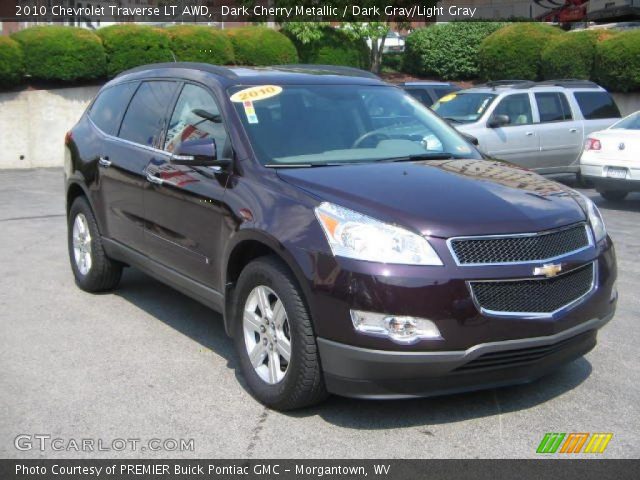 2010 Chevrolet Traverse LT AWD in Dark Cherry Metallic