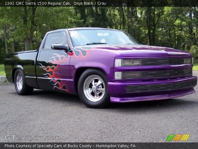 1992 GMC Sierra 1500 Regular Cab in Onyx Black