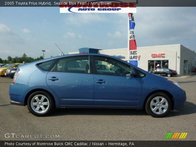 2005 Toyota Prius Hybrid in Seaside Blue Pearl