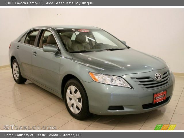 2007 Toyota Camry LE in Aloe Green Metallic