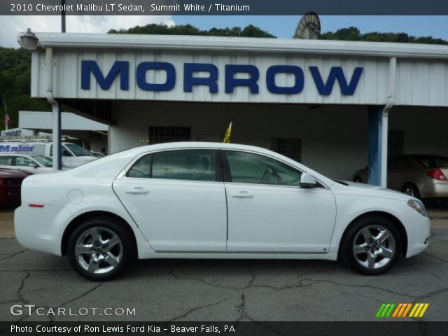 2010 Chevrolet Malibu LT Sedan in Summit White
