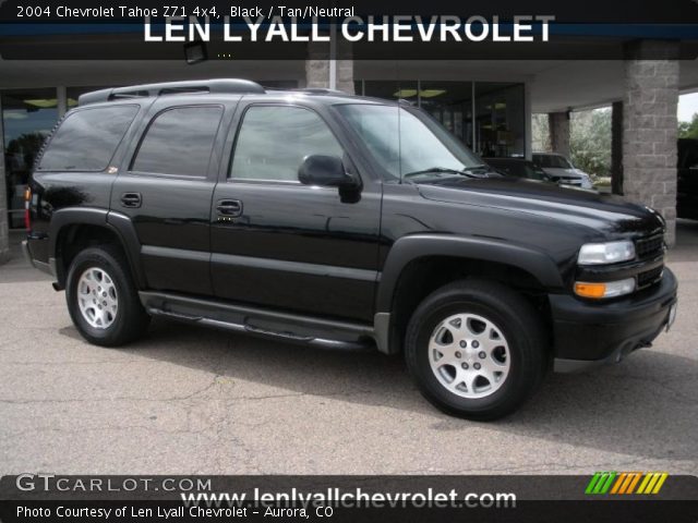 2004 Chevrolet Tahoe Z71 4x4 in Black