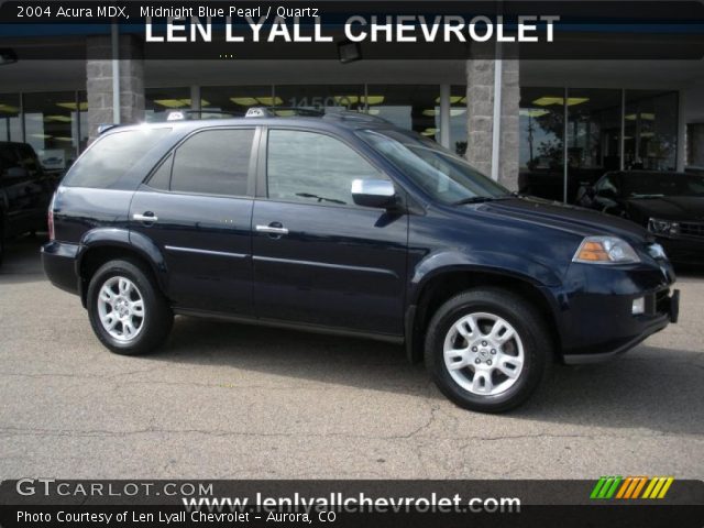 2004 Acura MDX  in Midnight Blue Pearl