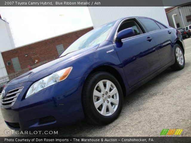 2007 Toyota Camry Hybrid in Blue Ribbon Metallic