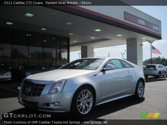 2011 Cadillac CTS Coupe in Radiant Silver Metallic