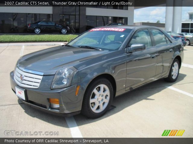 2007 Cadillac CTS Sedan in Thunder Gray Chromaflair