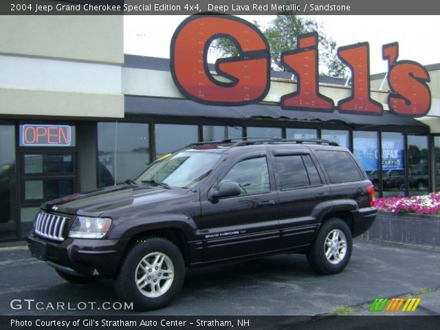 2004 Jeep Grand Cherokee Special Edition 4x4 in Deep Lava Red Metallic