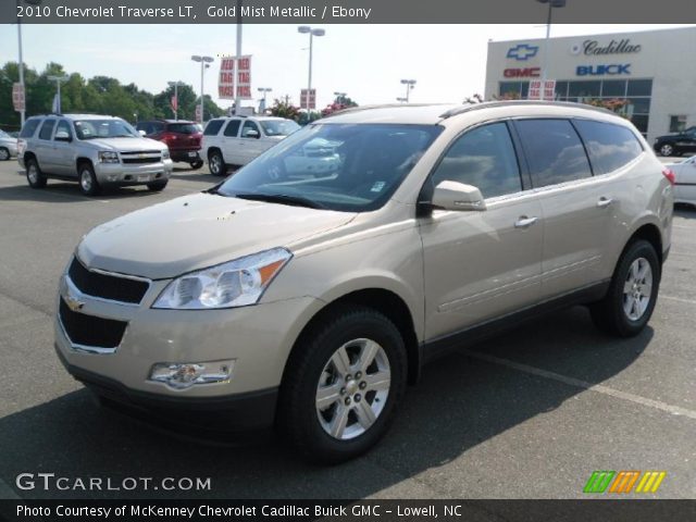 2010 Chevrolet Traverse LT in Gold Mist Metallic