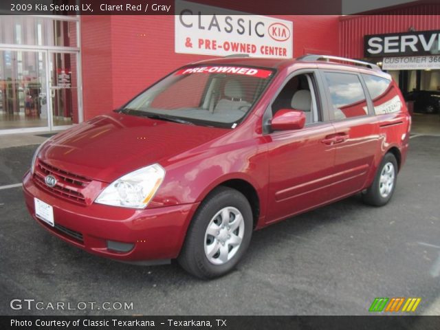 2009 Kia Sedona LX in Claret Red